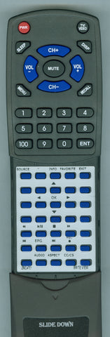 BRITE-VIEW- RTZRC4701 Replacement Remote