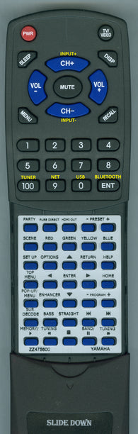 YAMAHA--INSERT RAV570 Replacement Remote